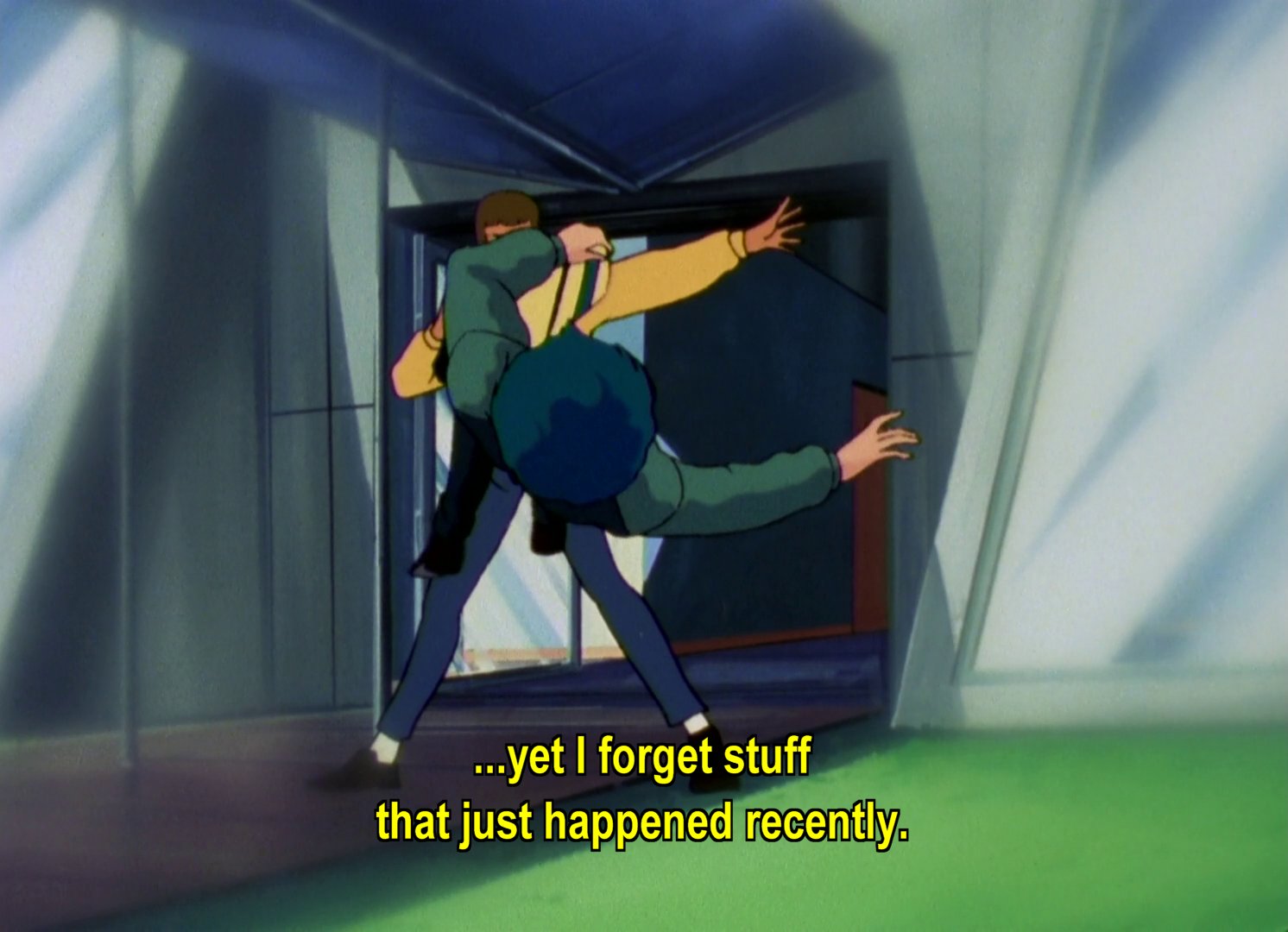 Kamille getting thrown across the room in a flashback: yet I forget stuff that just happened recently.