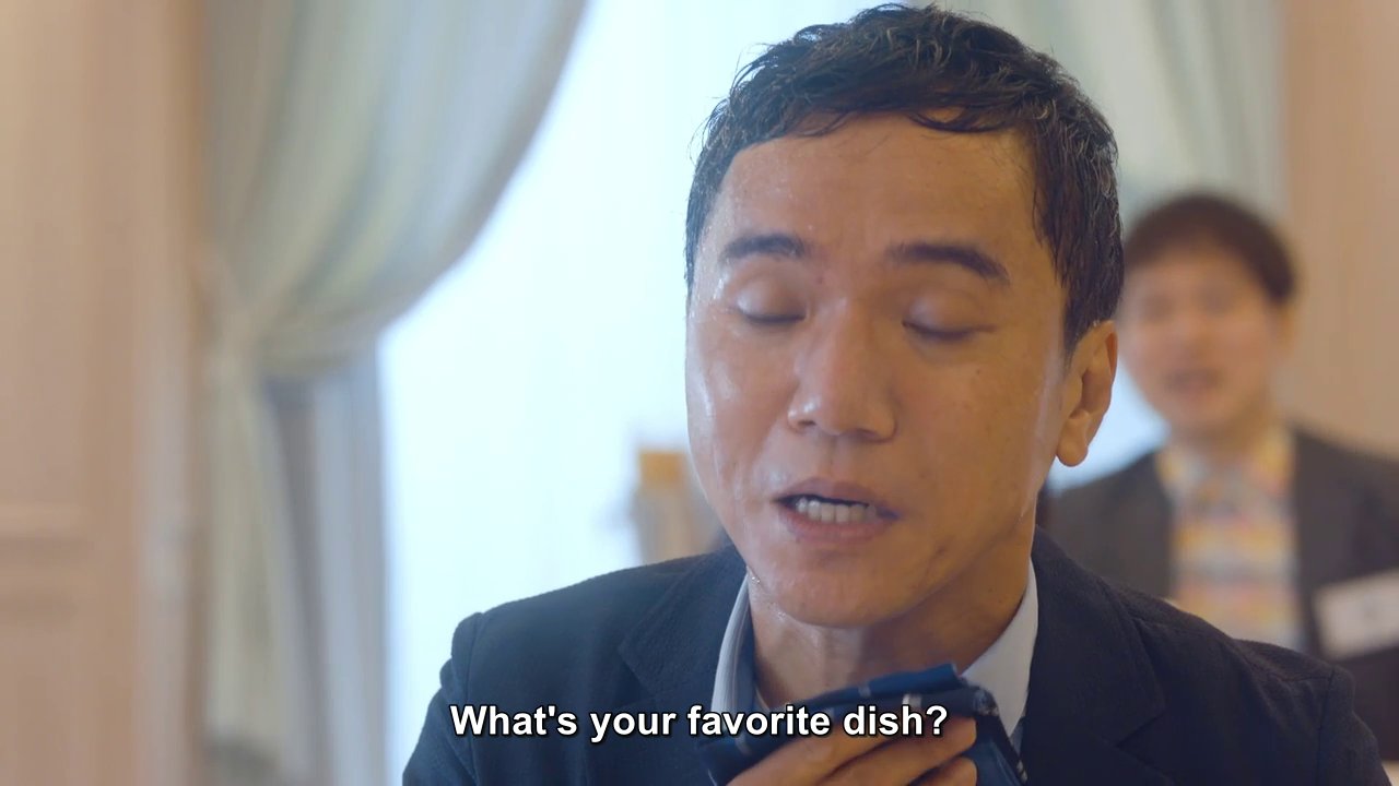 A very sweaty man: What's your favourite dish?